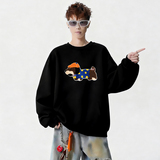 6638*P28美式重磅华棉卫衣男秋季新款潮牌毛巾绣上衣宽松休闲外套，女装短外套，星座414A-2（原B215-2）