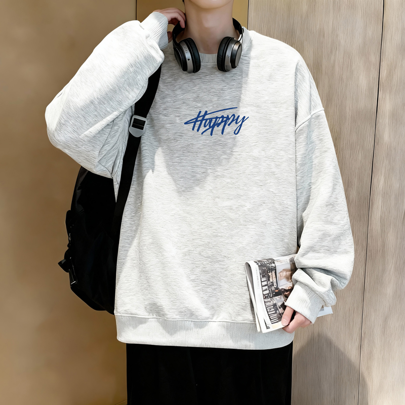 6621*P28美式重磅华棉卫衣男女春季新款圆领百搭上衣宽松休闲外套，女装短外套，星座414A-2（原B215-2）