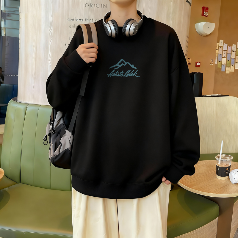 6622*P28美式重磅华棉卫衣男女春季新款圆领百搭上衣宽松休闲外套，女装短外套，星座414A-2（原B215-2）