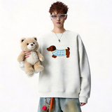 6642*P28美式重磅华棉卫衣男秋季新款潮牌毛巾绣上衣宽松休闲外套，女装短外套，星座414A-2（原B215-2）