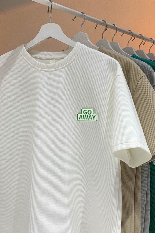 TC88*P25华夫格美式痞帅t恤男夏季新款短袖宽松重磅潮牌情侣上衣,男装T恤,星座414A-2（原B215-2）
