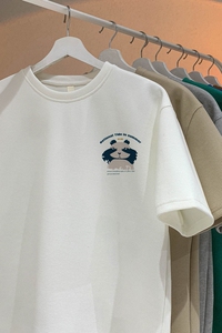 TC75*P25 华夫格痞帅t恤男士夏季新款短袖宽松重磅潮牌风上衣图片