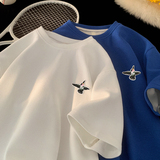 TC89*P25华夫格美式痞帅t恤男夏季新款短袖宽松重磅潮牌情侣上衣，男装T恤，星座414A-2（原B215-2）