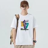 T148*P20短袖T恤男夏季新款宽松百搭上衣服日系半袖体恤潮牌衣服，男装T恤，星座414A-2（原B215-2）
