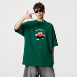 TU05*P20重磅情侣短袖t恤男女夏季潮流痞帅体恤宽松百搭半袖上衣，男装T恤，星座414A-2（原B215-2）