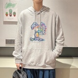 7010*P45卫衣男连帽纯棉秋季上衣服潮牌ins港风宽松美式高街外套，男装卫衣，星座414A-2（原B215-2）