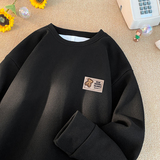 6589*P28美式重磅华夫格卫衣男春季新款潮牌高街上衣宽松百搭外套，男装卫衣，星座414A-2（原B215-2）