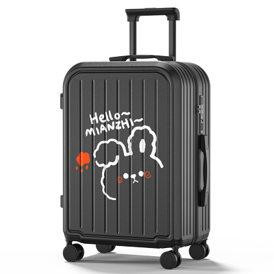 新高颜值多功能拉杆箱