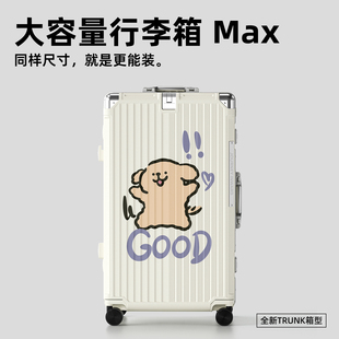 新款结实耐用行李箱大容量24寸拉杆箱加厚20寸旅行可坐登机箱密码