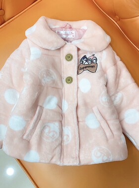原单女加厚秋冬粉色泡泡婴儿棉服