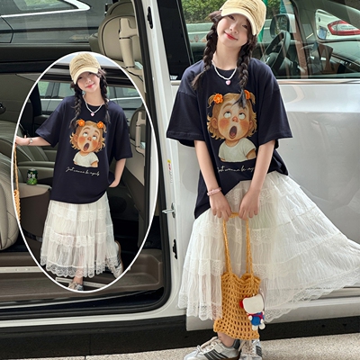 【送运费险】甜美网纱裙套装