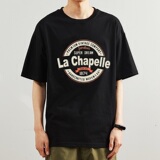 ins短袖T恤男士潮牌2023新款纯半袖体恤打底衫上衣服bfT011P20，男装T恤，星座414A-3（原B215-3）