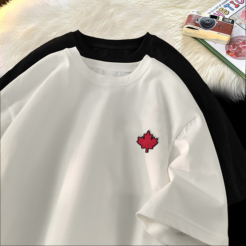 250克2025刺绣夏季新款短袖t恤纯棉半袖男女同款DT248P28控40，商品下架区商品下架区，星座414A-3（原B215-3）