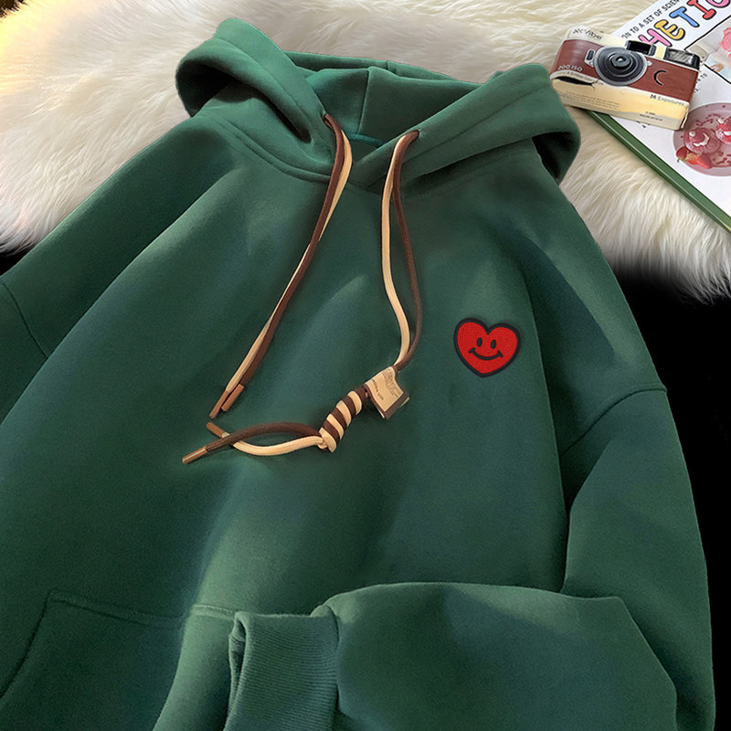 刺绣字母秋季连帽卫衣嘻哈街头潮牌宽松帽衫上衣服LW247P55控75,男装卫衣,星座414A-3（原B215-3）