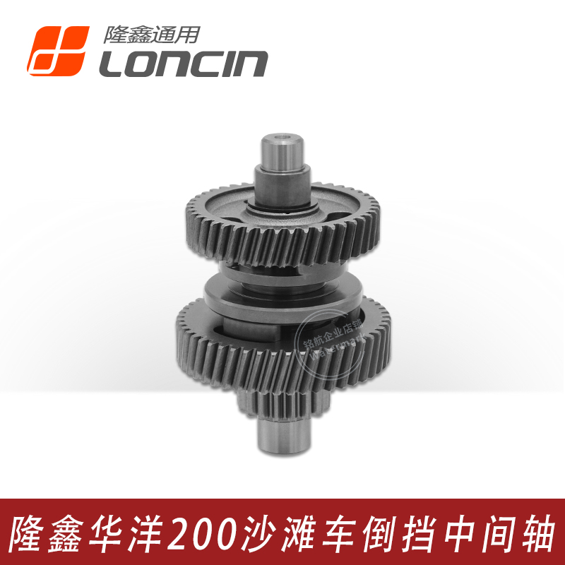 隆鑫沙滩车华洋200倒挡中间轴