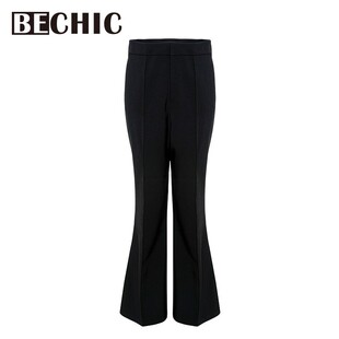BC82AL1 BeChic爱丽丝系列高腰阔腿裤