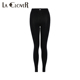 LACLOVER琉璃时光水钻高端单层弹力保暖裤 冬轻暖年御寒LC73RY1