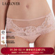LACLOVER兰卡文性感蕾丝中腰平角裤 重塑经典 秘密恋歌LC23DP1