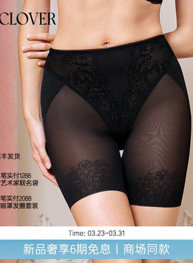 兰卡文(LA CLOVER)冬日芭蕾系列长腿塑裤塑身美体塑形LC33AAG2