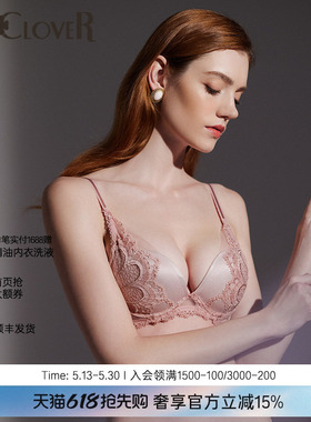兰卡文仙羽之境2系列3/4模杯文胸内衣性感蕾丝LC11WP1