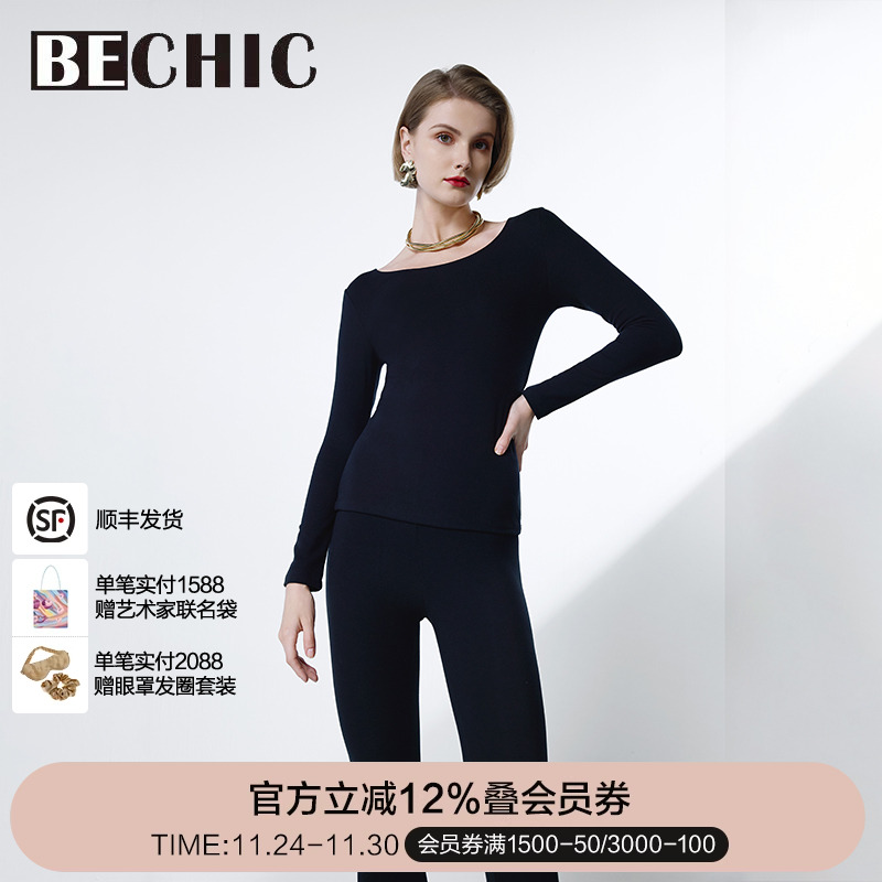 BeChic 轻暖肤保暖长裤打底裤女BC73CM1