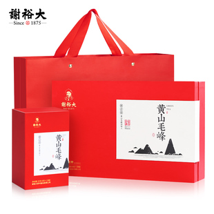 【2025新茶上市】谢裕大黄山毛峰特级礼盒高山春茶156g绿茶送礼