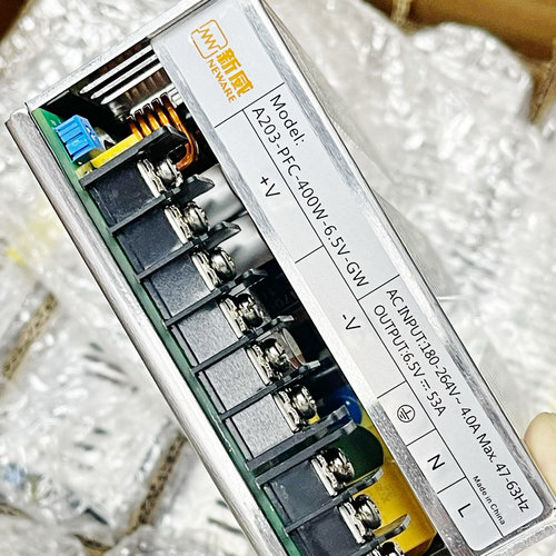 6.5V53A新威400W鋰電池實驗自动化线电源A203-PFC-400W-6.5V-GW