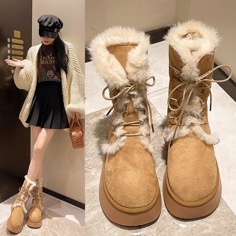 【好物推荐】加绒加厚保暖雪地靴