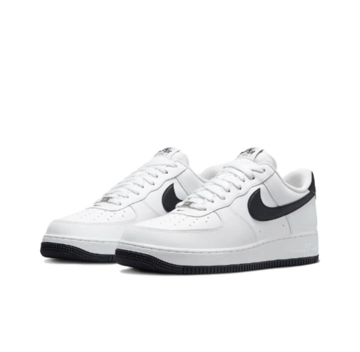 耐克 Nike Air Force 1减震耐磨 低帮板鞋 男款黑白 T仓