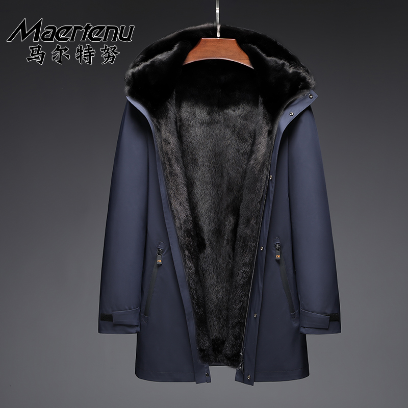 水貂派克服貂内胆外套