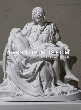 米开朗基罗经典作品圣殇树脂雕塑
