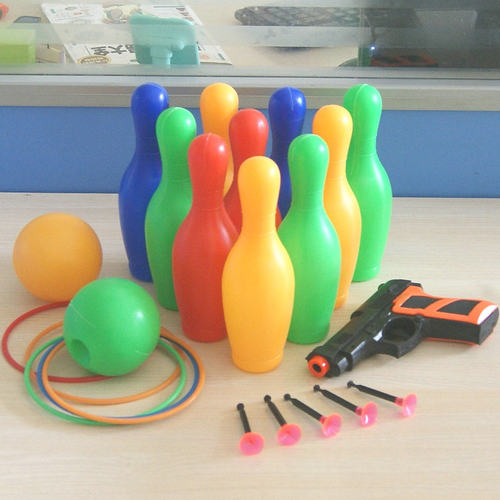 家庭亲子男女孩娱乐保龄球玩具