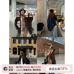 SHINE 私服推荐 黑科技面料 远红外抑菌 日系廓形两色轻量棉服