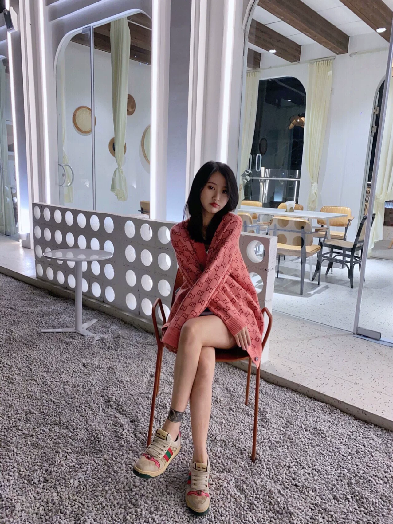 Gucci/Gucci Женские туфли загрязненные туфли