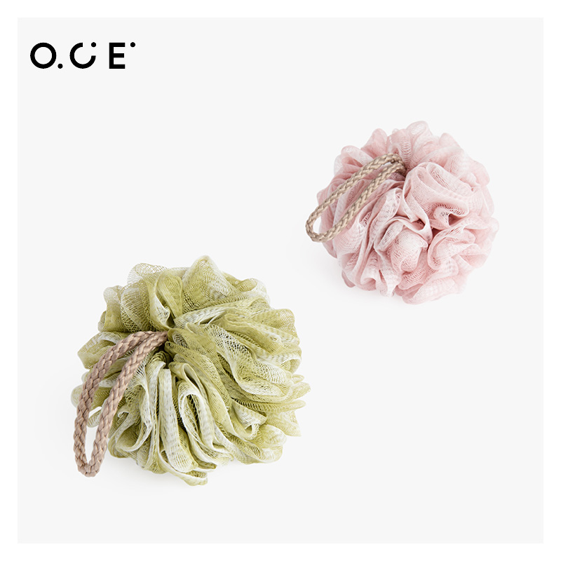 渐变沐浴球浴花洗浴用品OCE