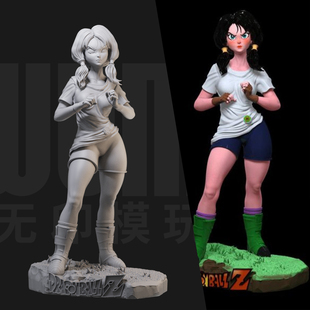 龙珠 比迪丽 午饭妻 1/24白模GK手办 18比例兵人3D打印模型 1991