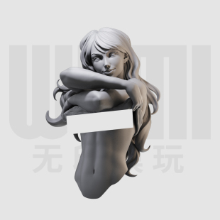 16比例GK树脂白模手办模型 居家美人 性感御姐换衣 1582