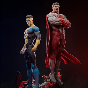 1/24 马克 全能人 超级英雄18比例GK白模手办3D打印现货模型 4851