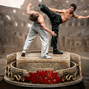 猛龙过江 李小龙 柯尔特 1/24GK白模手办 18比例树脂3D打印 6865