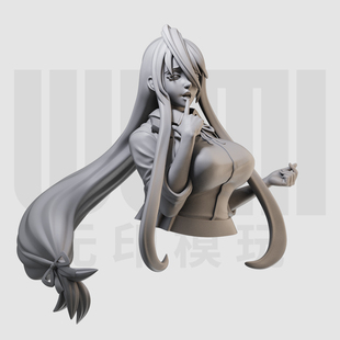 1/10 鞠川静香 校园默示录 日漫 16比例GK树脂白模手办模型 1498