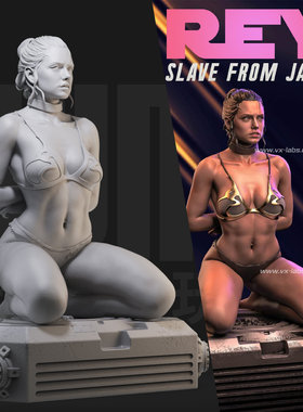 蕾伊天行者捆绑姿势 1/24GK白模 1比12手办 3D打印树脂模型 160