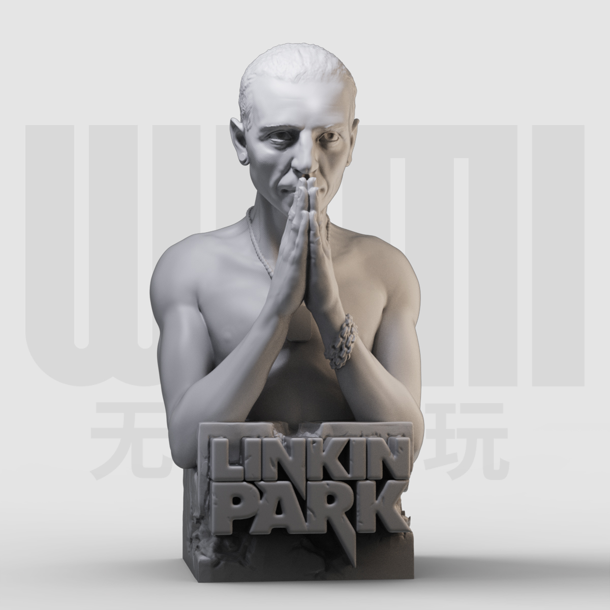 查斯特林肯公园胸像现货手办模型