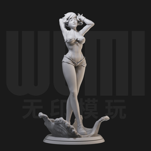 1/24 精灵宝可梦 小霞 18比例GK白模手办 3D打印兵人模型 2043