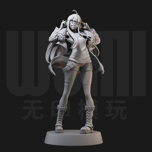 1/24 佐仓双叶 女神异闻录 18比例GK白模手办3D打印兵人模型 3812