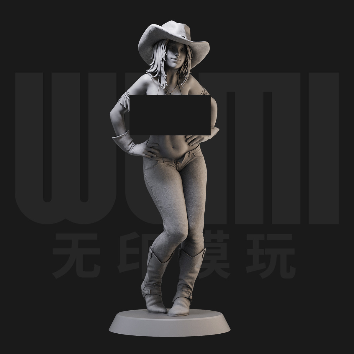 1/24 蒂娜 死或生 游戏 18比例GK白模手办3D打印兵人模型 4506