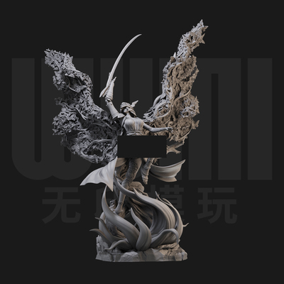 1/24 玛莲妮亚 艾尔登法环 18比例GK白模手办3D打印兵人模型 4375