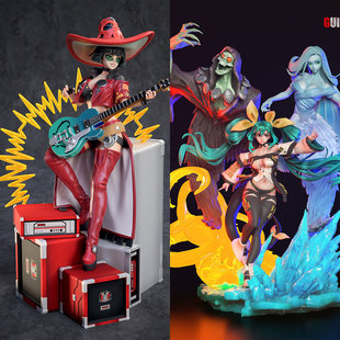 1/24蒂姬茵诺 罪恶装备游戏18比例GK白模手办3D打印兵人模型 4080