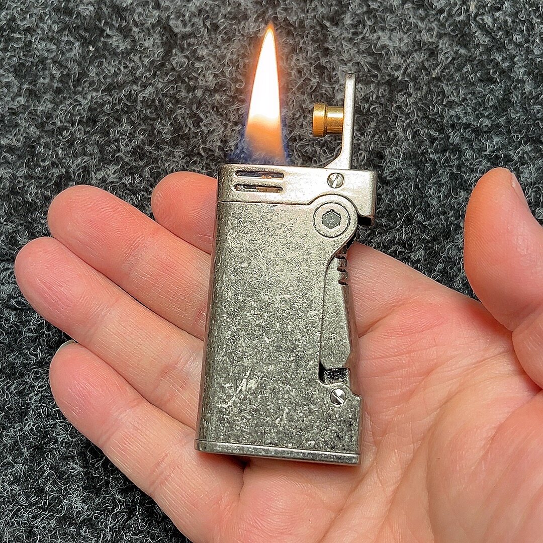老式煤油打火机 怀旧复古煤油打火机 按压式做旧煤油打火机 包邮