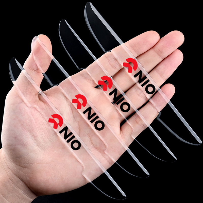 适用蔚来车门防撞条透明装饰车身