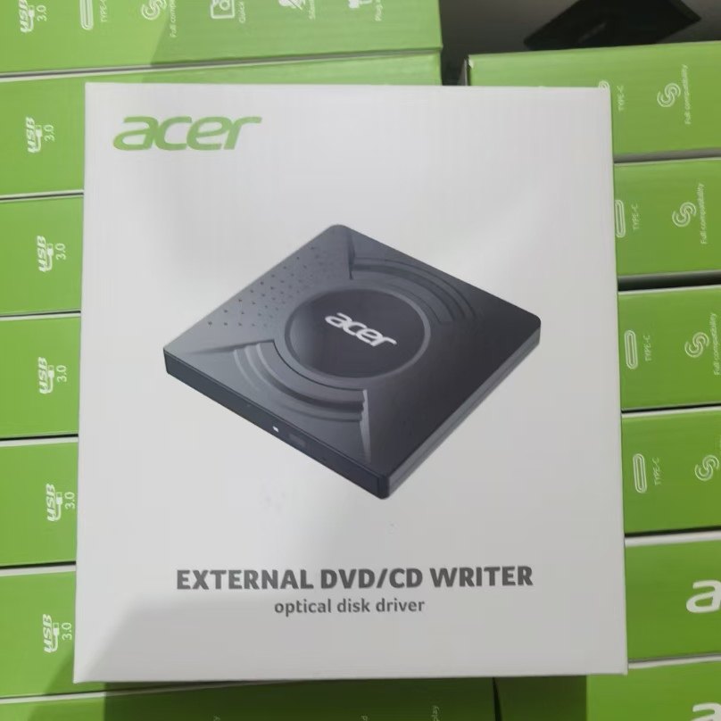 涉密电脑专用USB外置光驱DVD刻录机支持国产麒麟系统 统信UOS系统